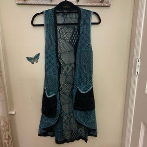 Crochet vest